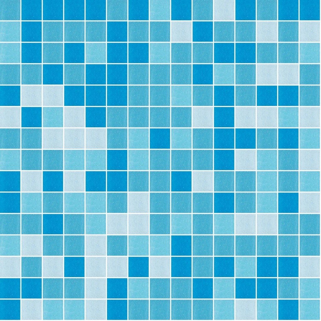 Cottesloe Blue Glass Mosaic Pool Tile